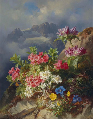 Andreas Lach - Still Life With Alpine Flowers.webp