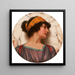 Androcle - John William Godward — indrammet kunstværk på væggen