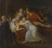Andromaque, der græder over Hector's død - Heinrich Friedrich Füger Cirkel — visning af kunstværket
