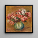 Anemoner - Pierre-Auguste Renoir — indrammet kunstværk på væggen