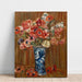Reproduktion af maleriet af Anemoner i Delft-vas - Pierre-Auguste Renoir