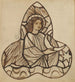Engel holder månen - Sir Edward Coley Burne-Jones — visning af kunstværket