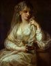 Portrait af en dame i vestal - Angelica Kauffman — visning af kunstværket