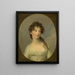 Måske Franciska Krasinska, hertuginde af Courlande - Angelica Kauffman — indrammet kunstværk på væggen