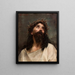 Tête du Christ - Aniela Biernacka Poraj — indrammet kunstværk på væggen
