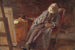 Le Peintre Vilhelm Kyhn fumant sa pipe - Anna Ancher — visning af kunstværket