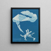 Alaria esculenta - Anna Atkins — indrammet kunstværk på væggen