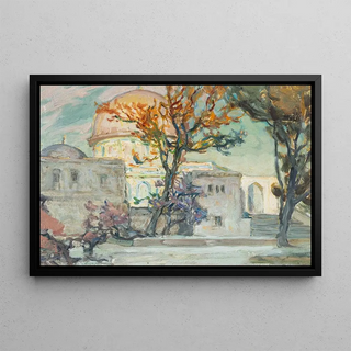 Anna Boberg - View of Jerusalen Study.webp