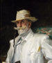 William Merritt Chase - Annie Traquair Lang — visning af kunstværket