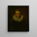 Ferdinand Boisschot - Anonym — indrammet kunstværk på væggen