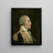 George Washington - Anonym — indrammet kunstværk på væggen
