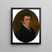 Karl Gaulhofer 1779-1858 - Anonym — indrammet kunstværk på væggen