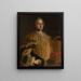 Portrait af François I. Étienne de Lorraine - Anonym — indrammet kunstværk på væggen