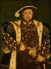 Portræt af Henrik VIII, kongen af England - Anonym — visning af kunstværket