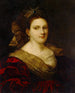 Portrait af Laura dei Dianti - Anonym — visning af kunstværket