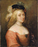 Portræt af Rubens' hustru - Anonym — visning af kunstværket
