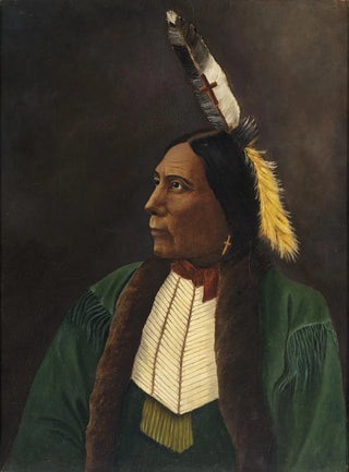 Anonymous - Portrait of an American Indian.webp