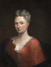 Portrait af Isabelle Jacoba de Mont alias Brialmont - Anonym — visning af kunstværket