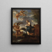 La fuite en Égypte - Anonym — indrammet kunstværk på væggen
