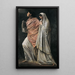 Orfeus og Eurydice - Anselm Feuerbach — indrammet kunstværk på væggen