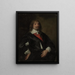 Et portræt af Sir Robert Howard - Antoine van Dyck — indrammet kunstværk på væggen