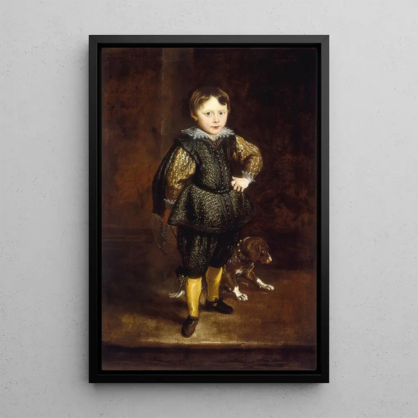 Reproduktion af maleriet Filippo Cattaneo - Antoine van Dyck