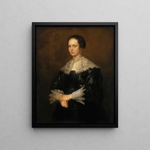 Helena Tromper Du Bois - Antoine van Dyck — indrammet kunstværk på væggen