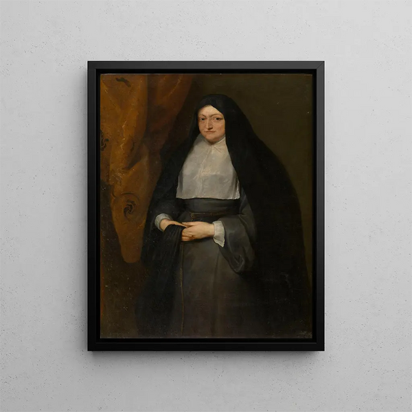Infante Isabelle Clara Eugenia - Antoine van Dyck — indrammet kunstværk på væggen