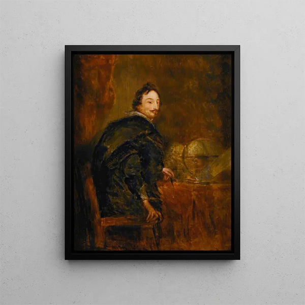 Lucas van Uffele - Antoine van Dyck — indrammet kunstværk på væggen