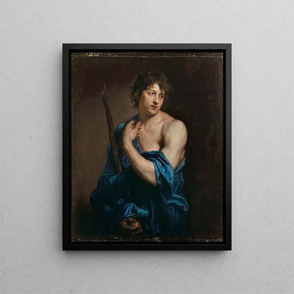 Paris - Antoine van Dyck — indrammet kunstværk på væggen