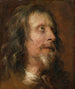 Studie af et portræt af en skægget mand - Antoine van Dyck — visning af kunstværket