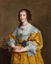 Portrait af dronning Henriette Marie - Antoine van Dyck — visning af kunstværket