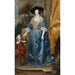 Dronning Henriette Marie med Sir Jeffrey Hudson - Antoine van Dyck — visning af kunstværket