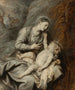 "Repos pendant la fuite en Égypte" - Antoine van Dyck — visning af kunstværket