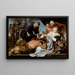 Samson og Dalila - Antoine van Dyck — indrammet kunstværk på væggen
