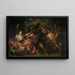 Samson og Dalila (Sagenes konflikt) - Antoine van Dyck — indrammet kunstværk på væggen