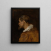 Ansvarlig for undersøgelsen - Antoine van Dyck — indrammet kunstværk på væggen