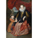 Susanna Fourment og hendes datter - Antoine van Dyck — visning af kunstværket
