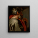 L'apôtre Simon - Antoine van Dyck — indrammet kunstværk på væggen