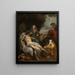 La Lamentation sur le Christ mort - Antoine van Dyck — indrammet kunstværk på væggen