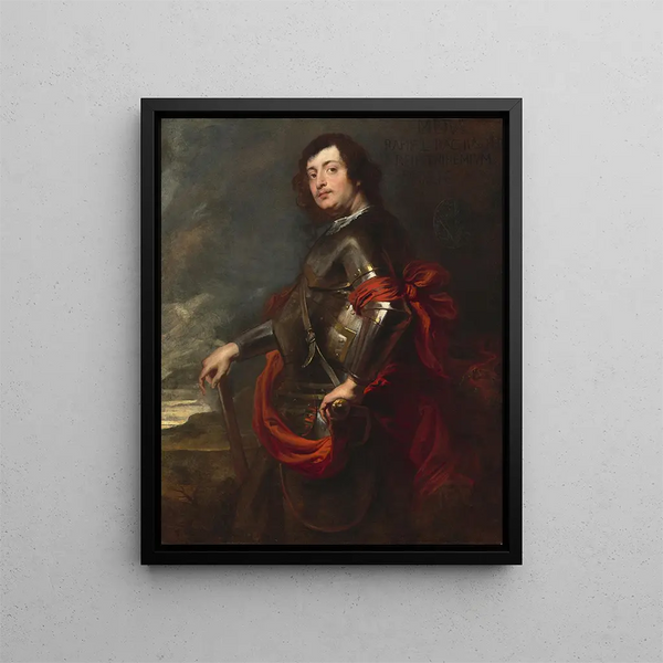 Raffaele Raggi - Antoine van Dyck — indrammet kunstværk på væggen