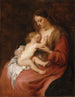 Jomfru med Barnet - Antoine van Dyck — visning af kunstværket
