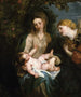 Jomfru Maria med Barnet og Sankt Katharina af Alexandria - Antoine van Dyck — visning af kunstværket