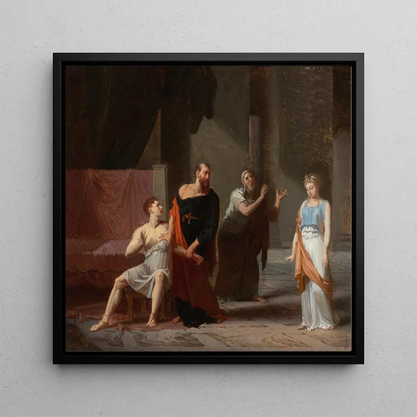 Antiochus et Stratonice - Jacques Antoine Vallin