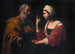 Le Reniement de Saint Pierre - Antiveduto Gramatica — visning af kunstværket