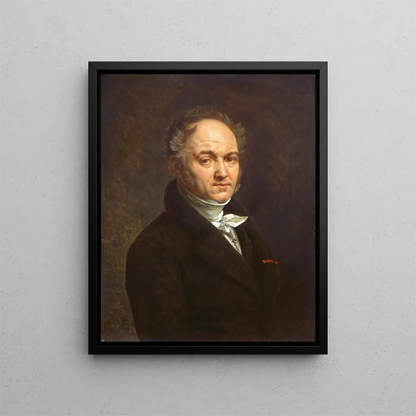 Dr Vignardonne - Antoine-Jean Gros — indrammet kunstværk på væggen