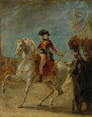 AntoineJean Gros - Le gnral Bonaparte remettant le sabre dhonneur aux grenadiers de la Garde aprs la bataille de Marengo.webp