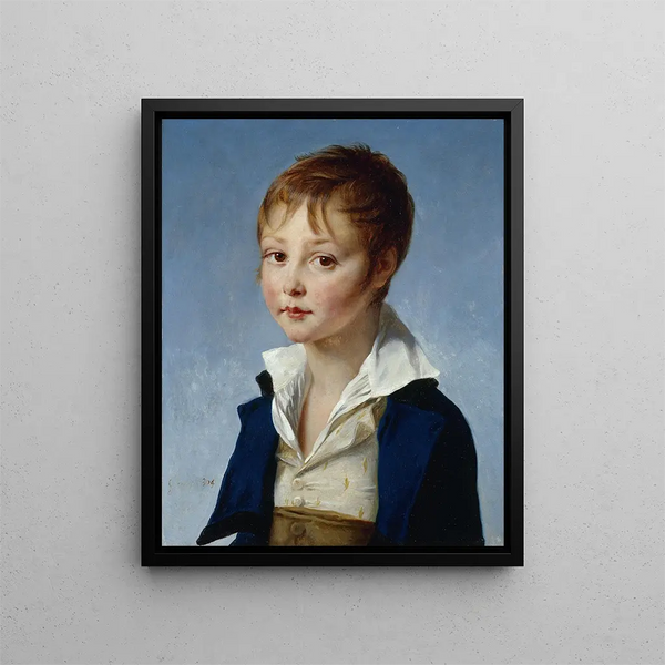 Portrait af Jacques Amalric - Antoine-Jean Gros — indrammet kunstværk på væggen