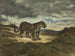 Jaguar stående - Antoine-Louis Barye — visning af kunstværket