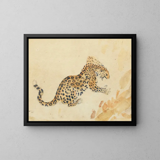 AntoineLouis Barye - Study Of A Panther Attacking A Prey.webp